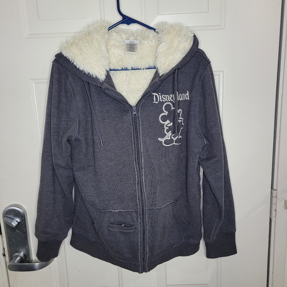 Disney Parks‎ Authentic 55 Year Shepa Lined Hooded Zip-Up Jacket Size Large